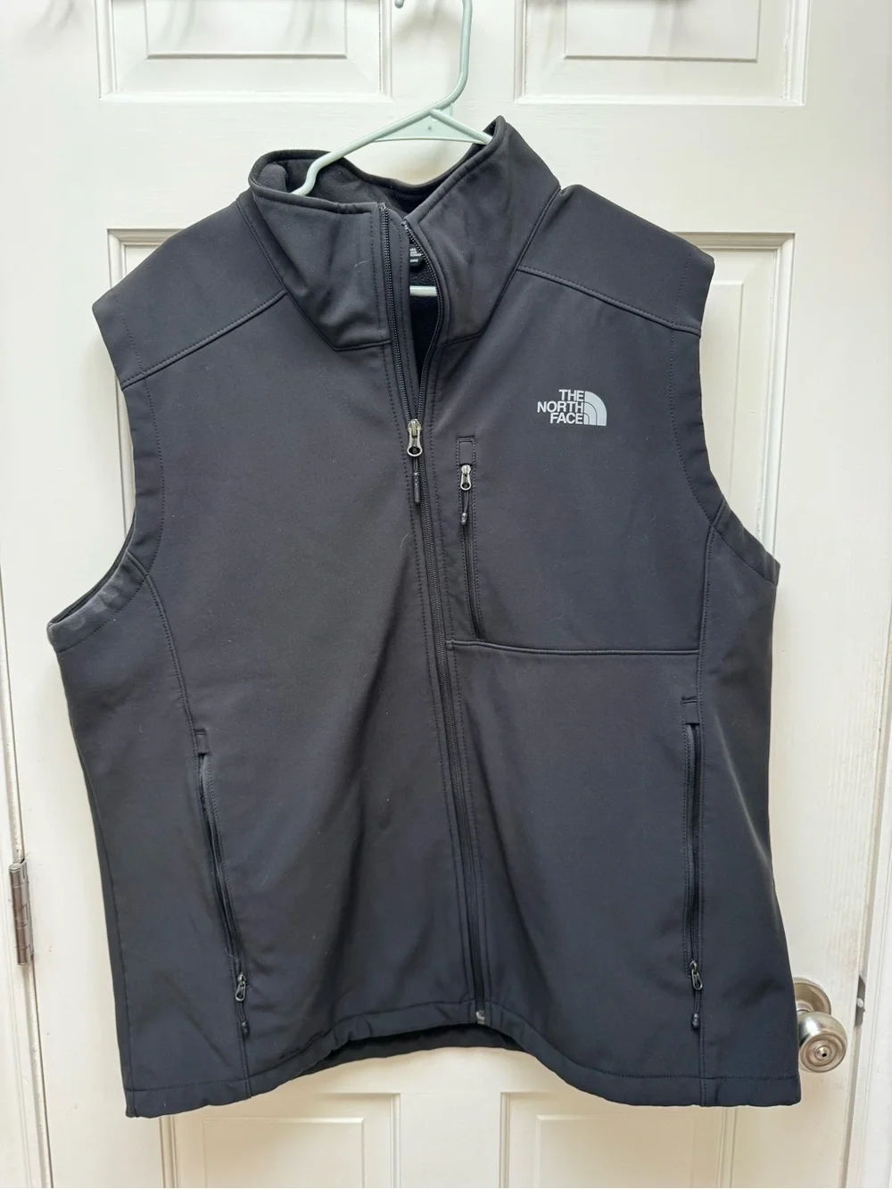 The North Face Men’s Apex Bionic Vest, Black Windproof Softshell Gorpcore, XL